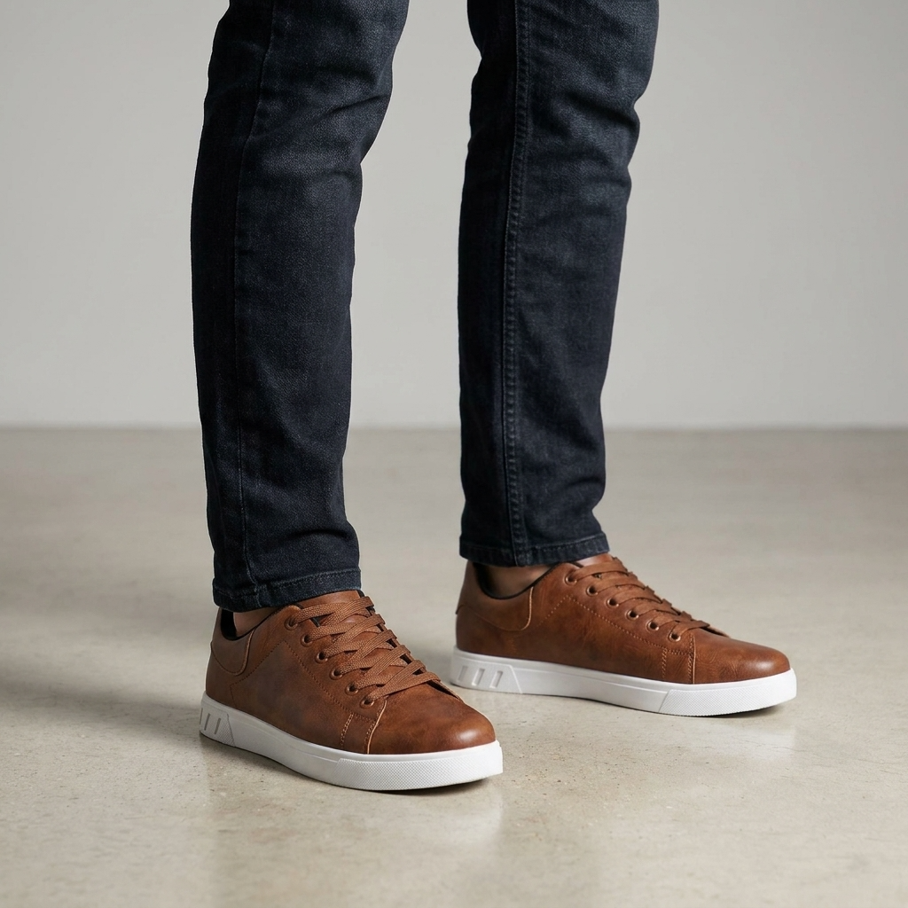 Baskets lacets hommes