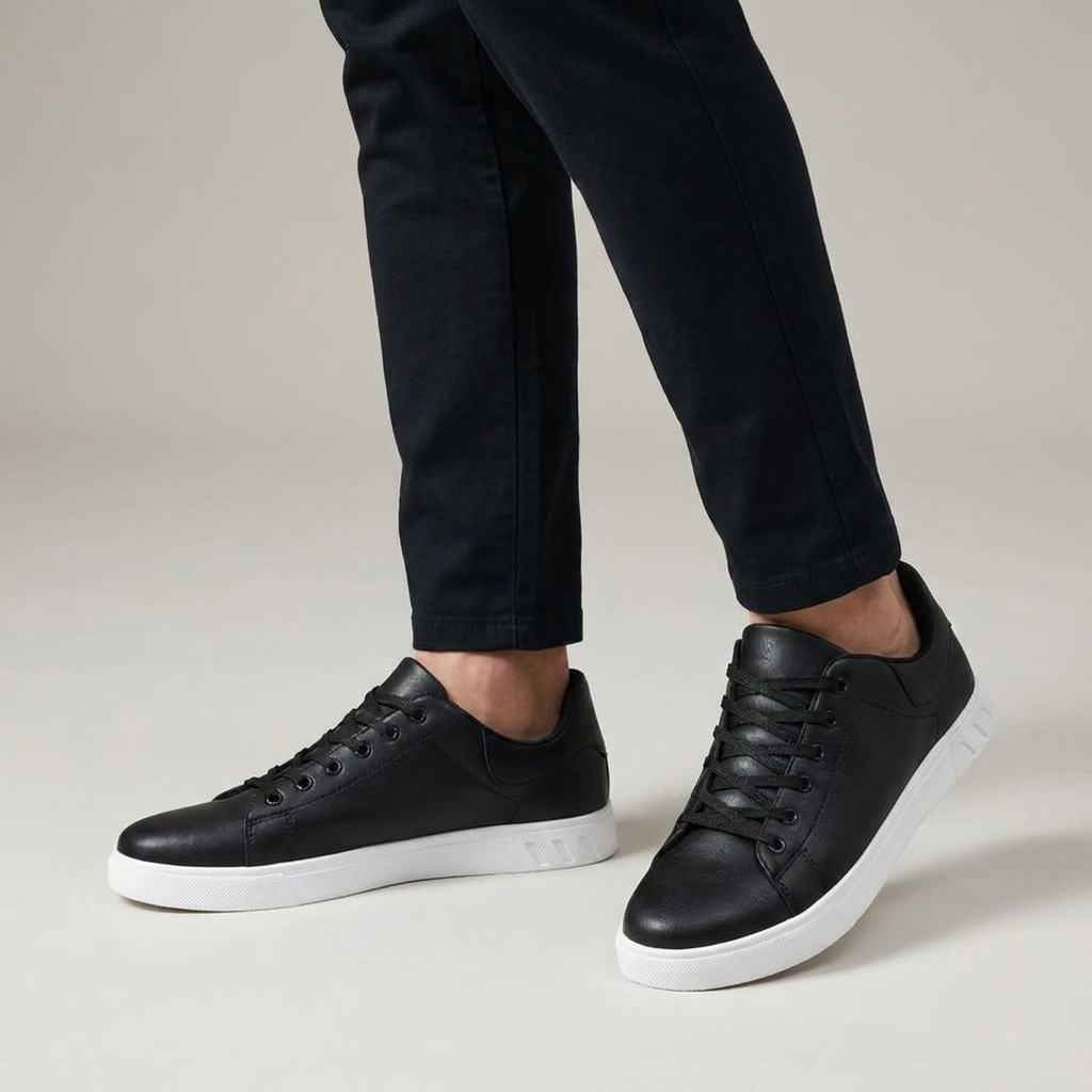 Baskets lacets hommes