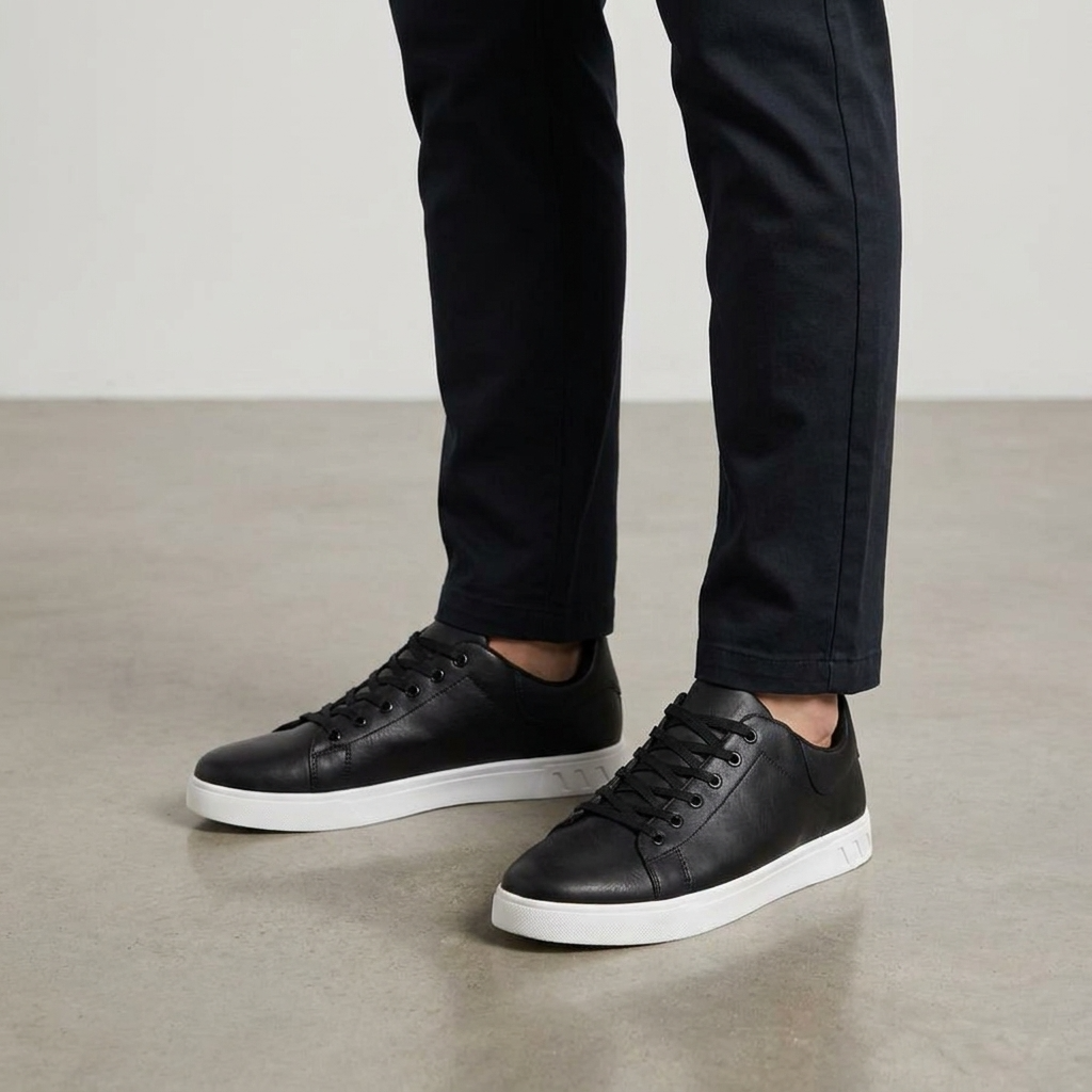 Baskets lacets hommes