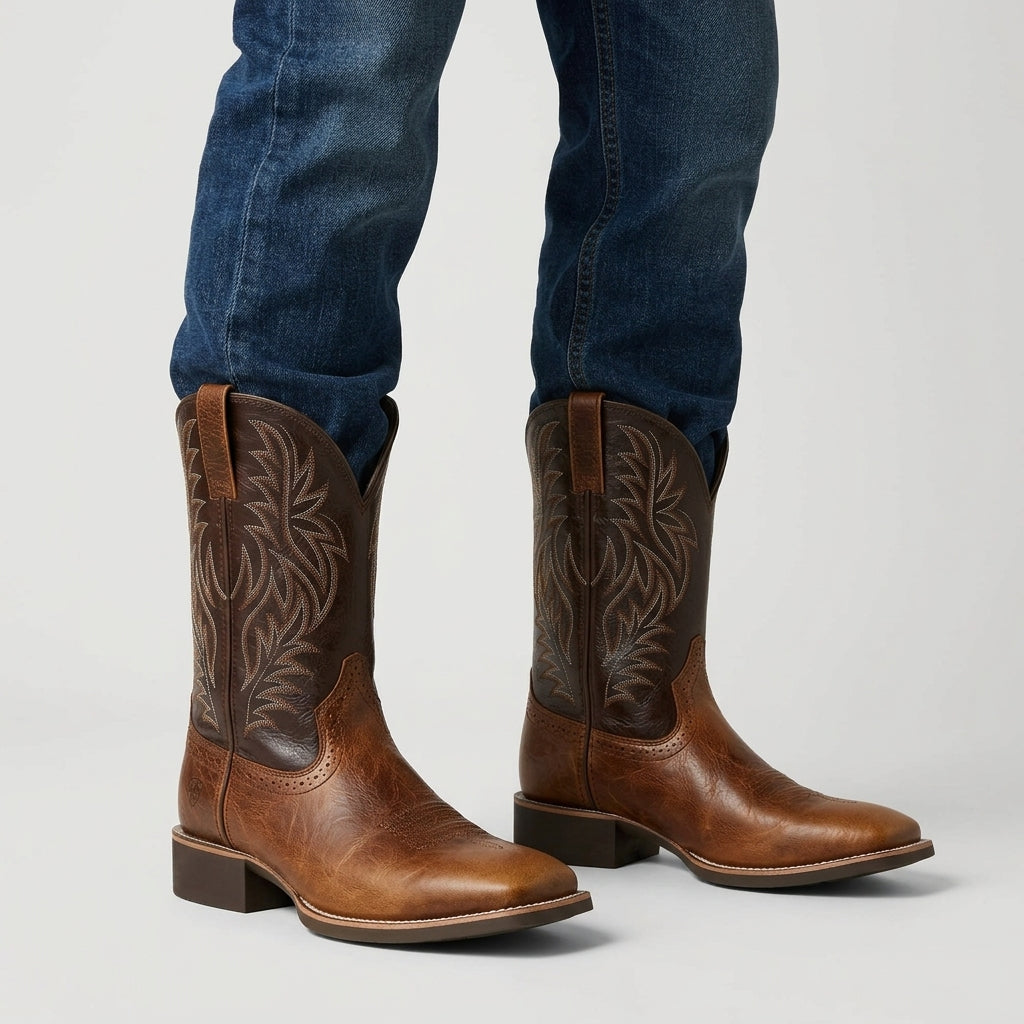Bottes mi-mollet hommes