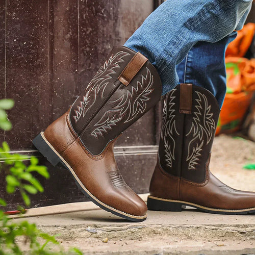 Bottes mi-mollet hommes