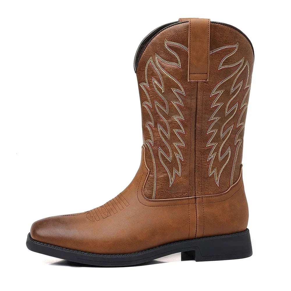 Bottes mi-mollet hommes
