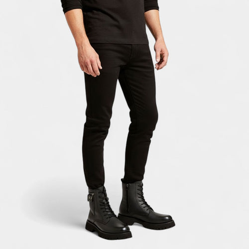 Bottes montantes en daim homme