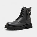 Bottes montantes en daim homme