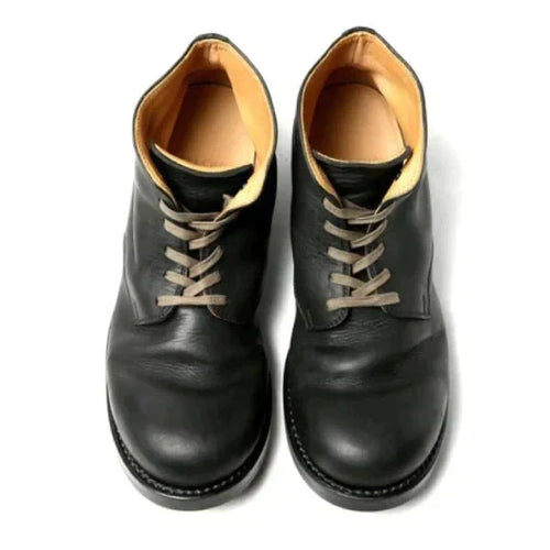 Bottes rétro à lacets pour homme