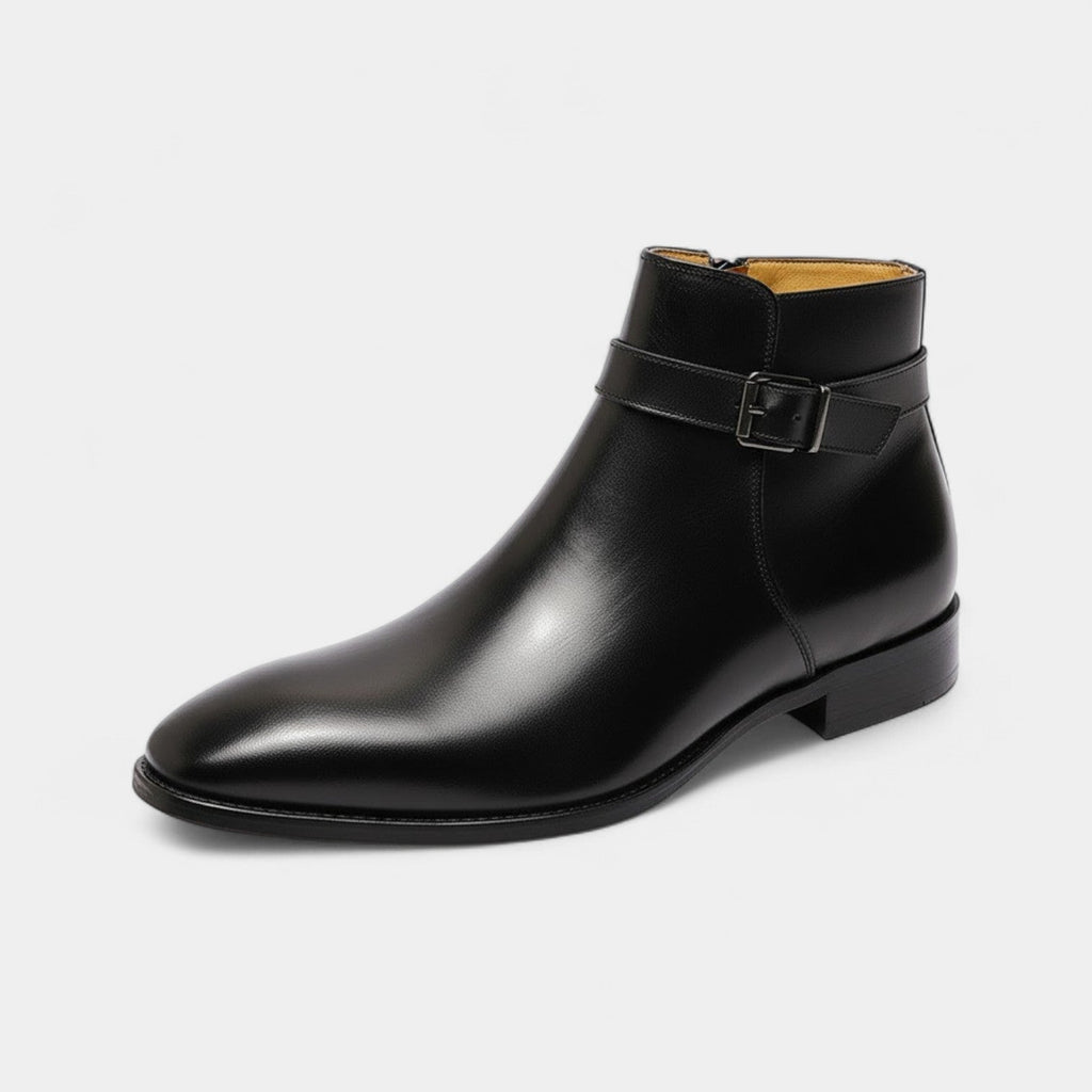 Bottines Chelsea en matière synthétique PU pour homme