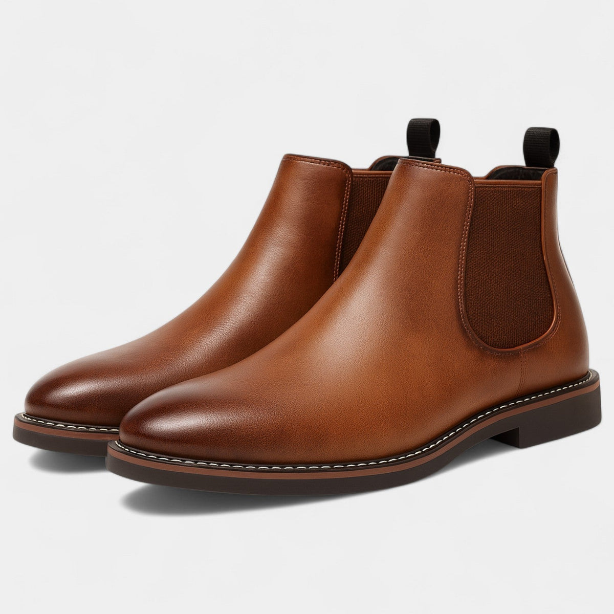 Bottines chelsea homme cuir vachette