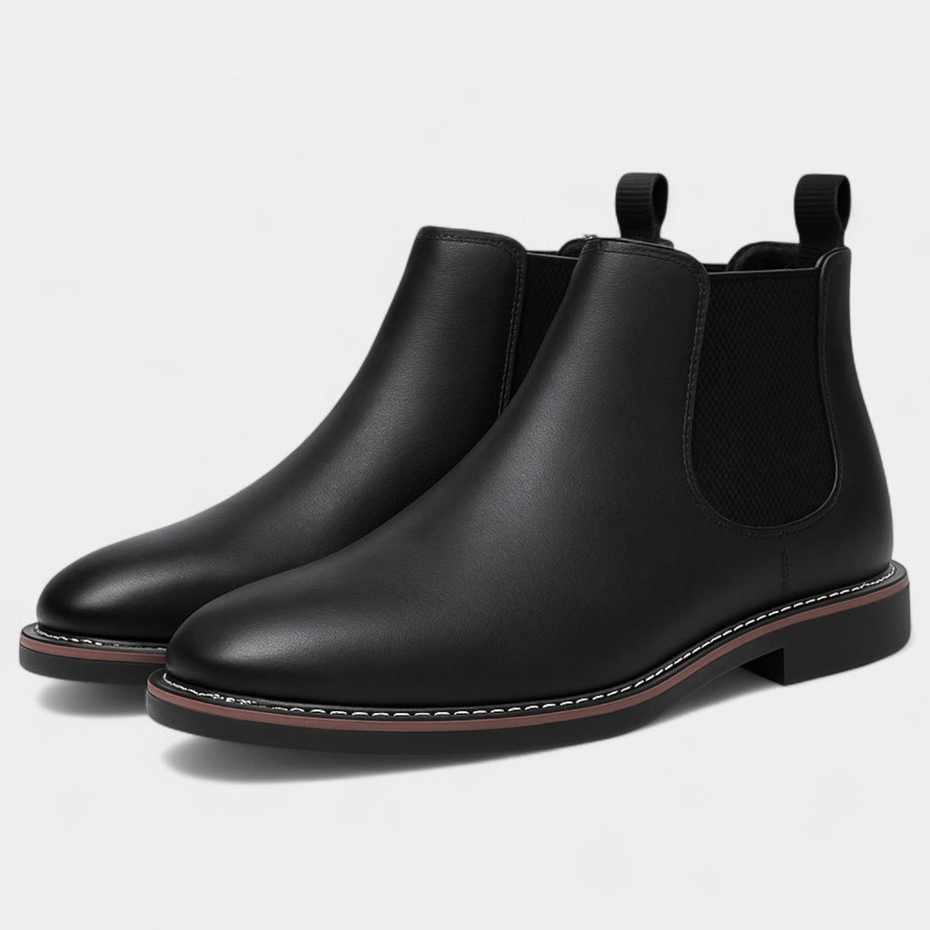 Bottines chelsea homme cuir vachette