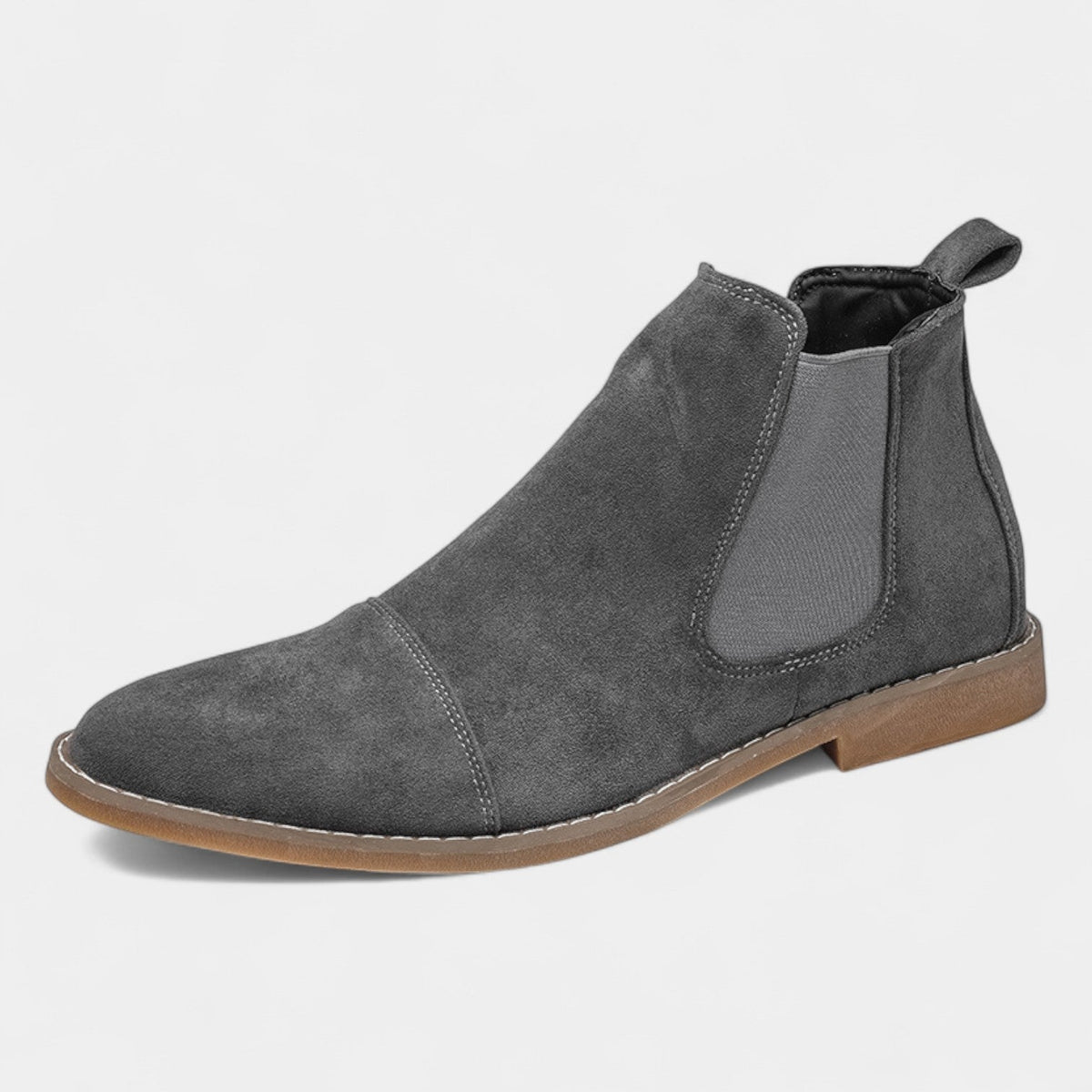 Bottines chelsea homme daim