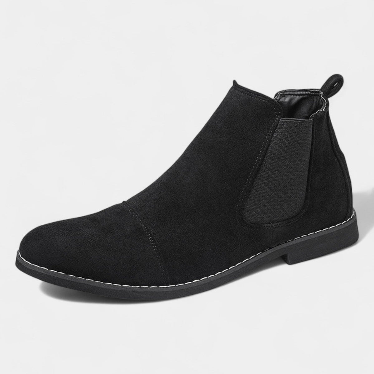 Bottines chelsea homme daim