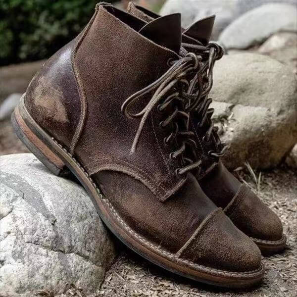Bottines homme à lacets