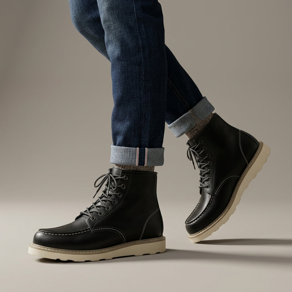 Bottines montantes hommes