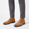 Bottines renforcées à bout structuré