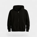 Cardigan homme à capuche zippé