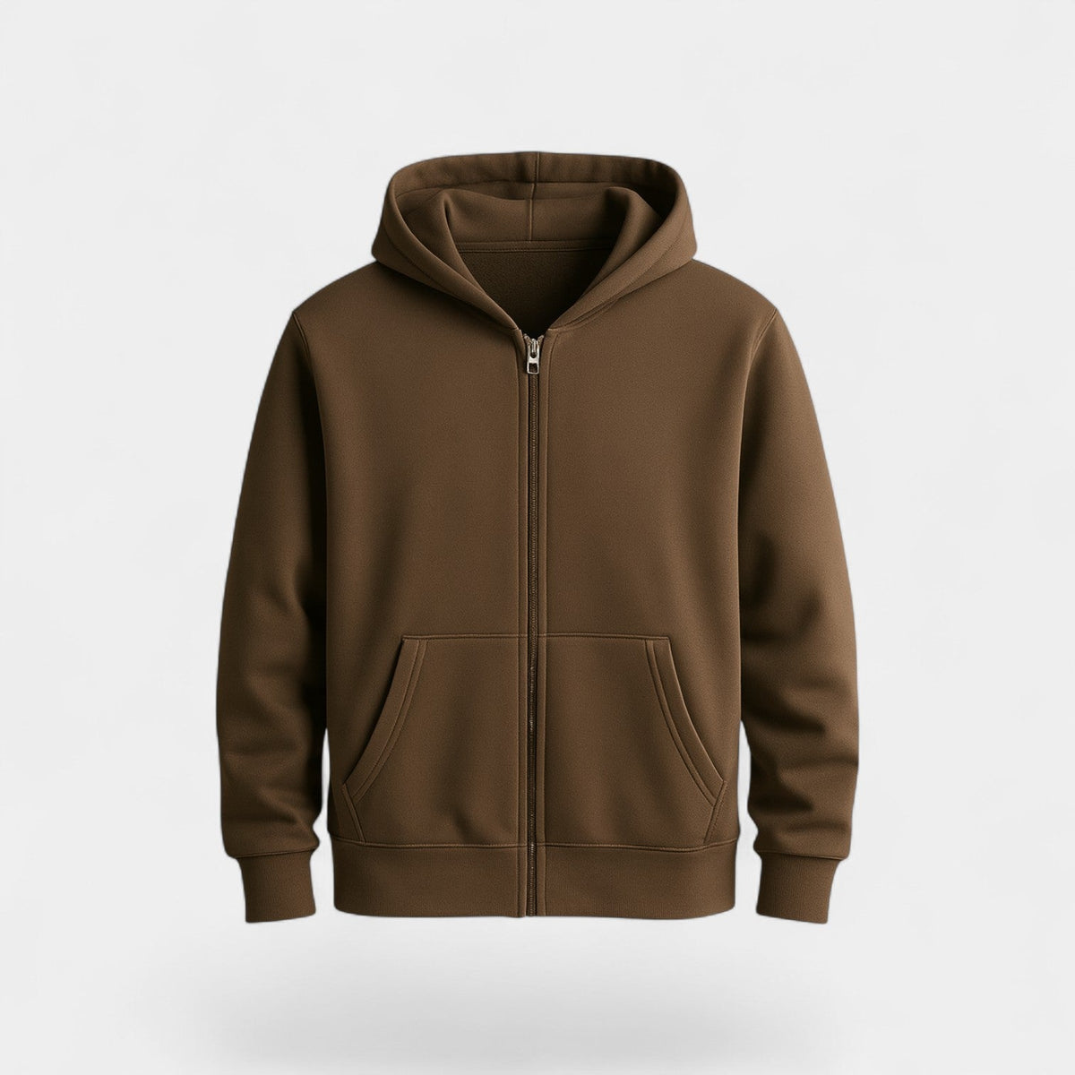Cardigan homme à capuche zippé