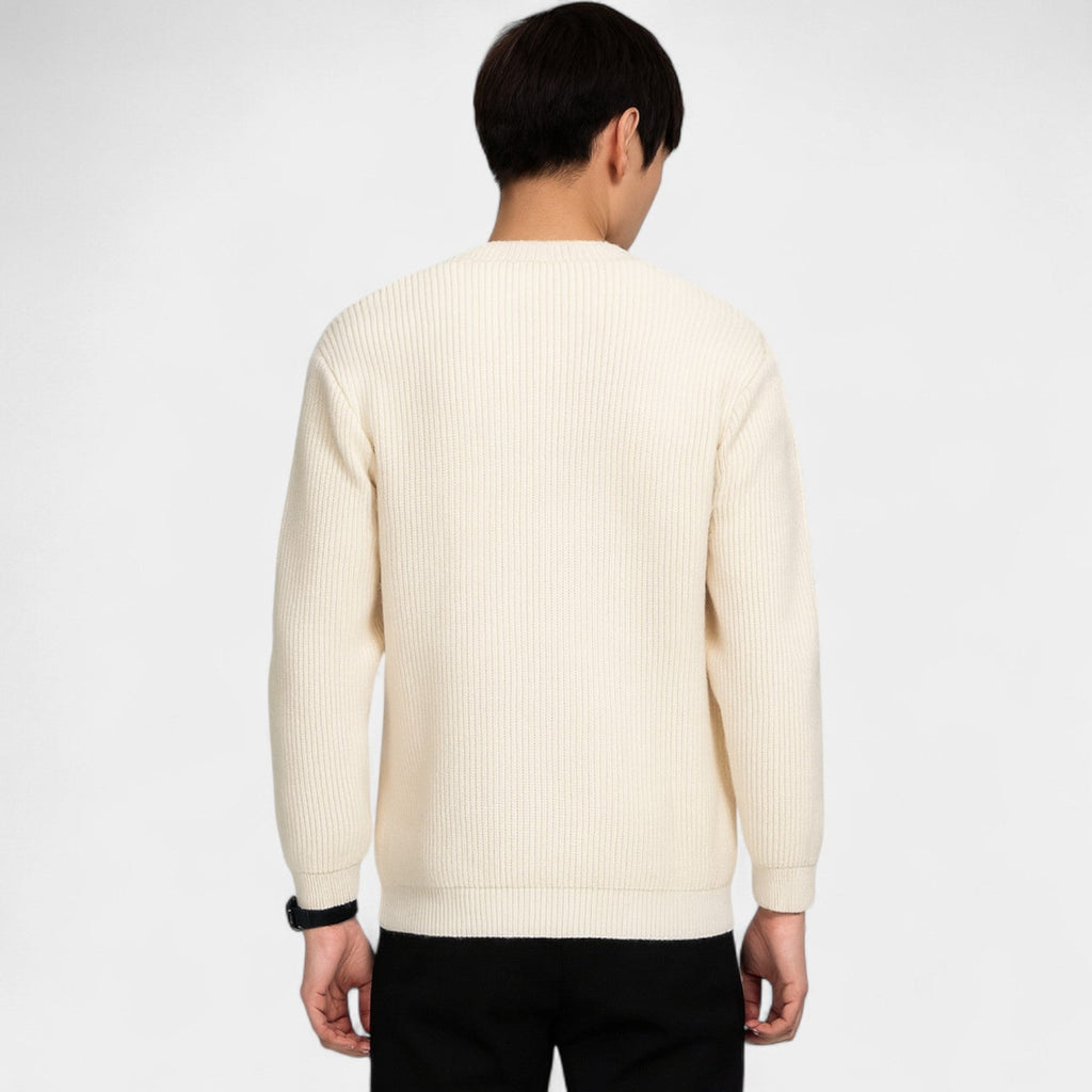 Cardigan homme maille col v