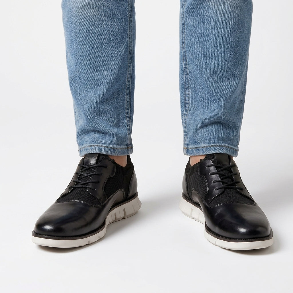 Chaussures habillées hybrides en maille pour hommes