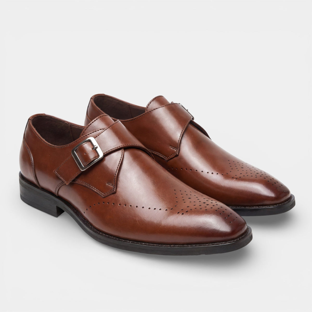 Chaussures homme cuir lisse style casual