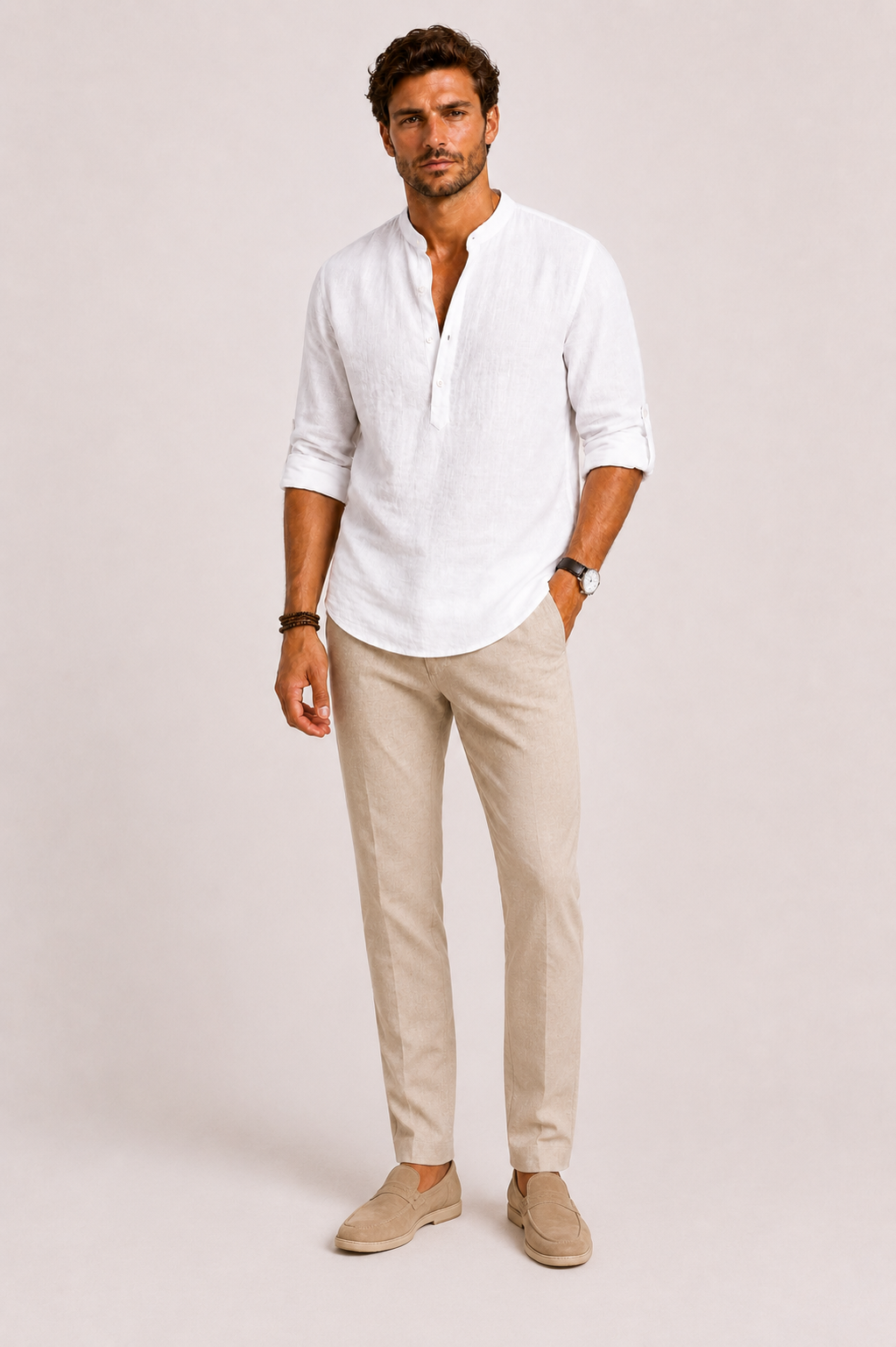 Chemise lin hommes