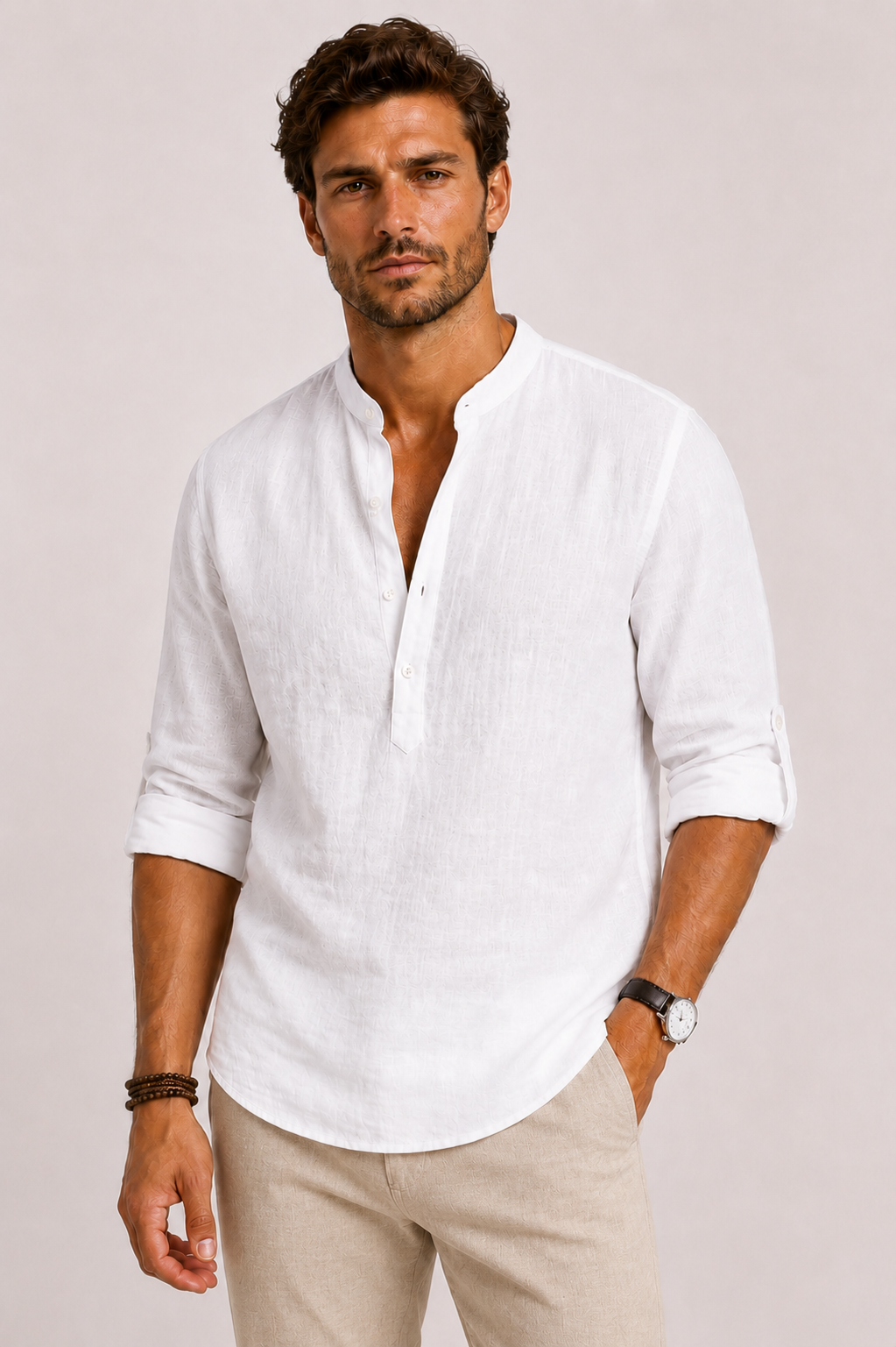 Chemise lin hommes