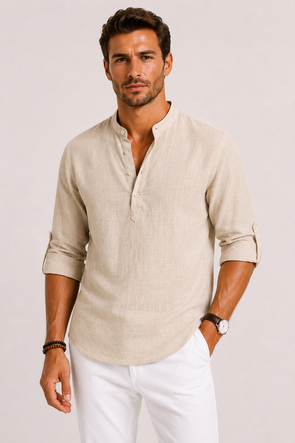 Chemise lin hommes