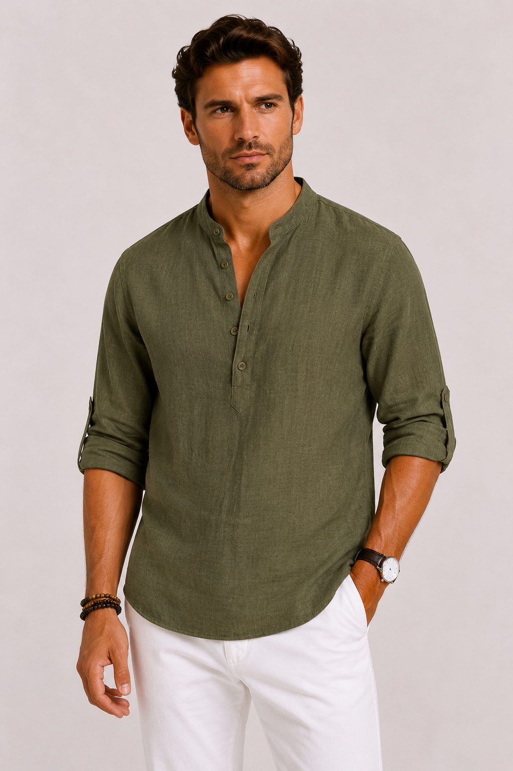 Chemise lin hommes