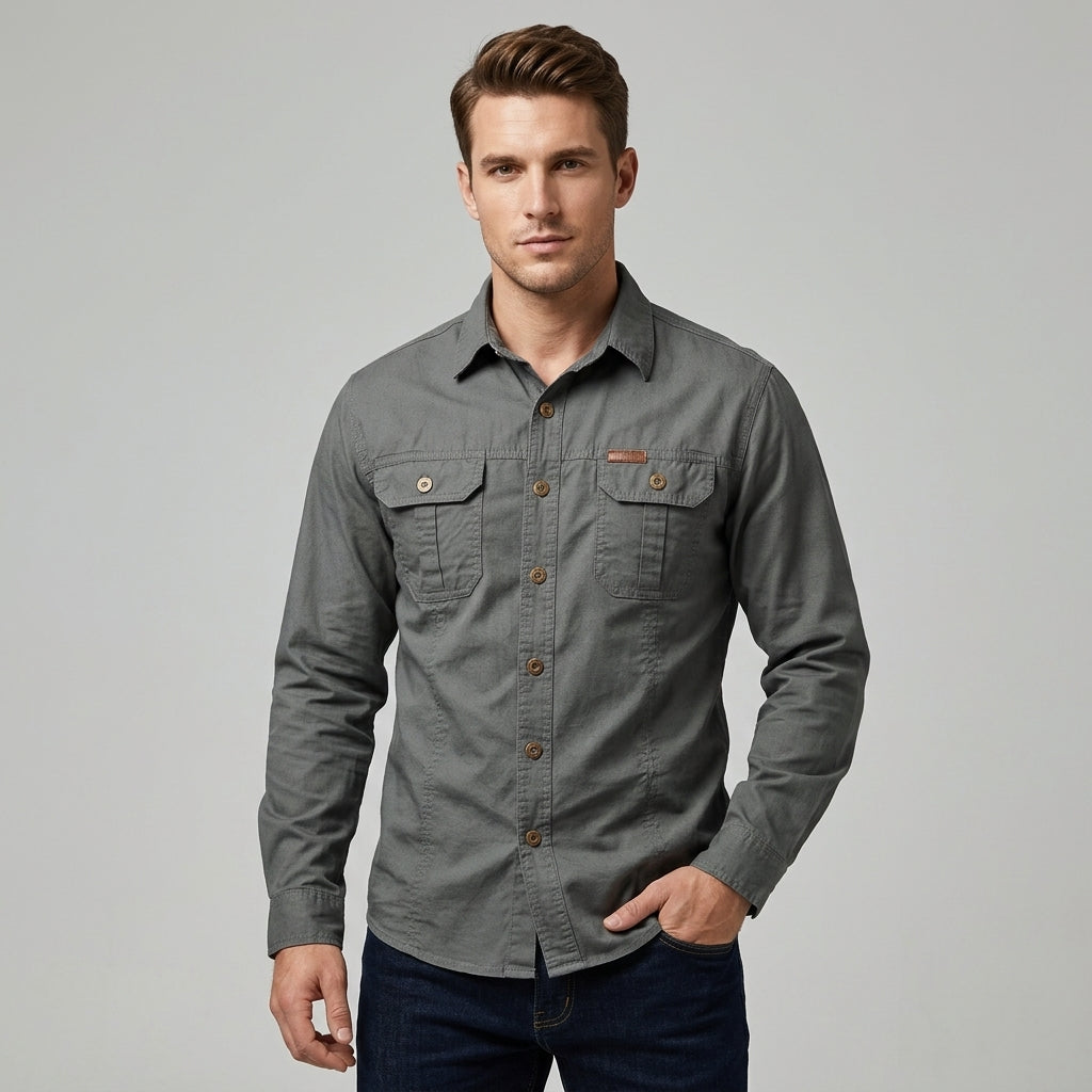 Chemise structurée hommes