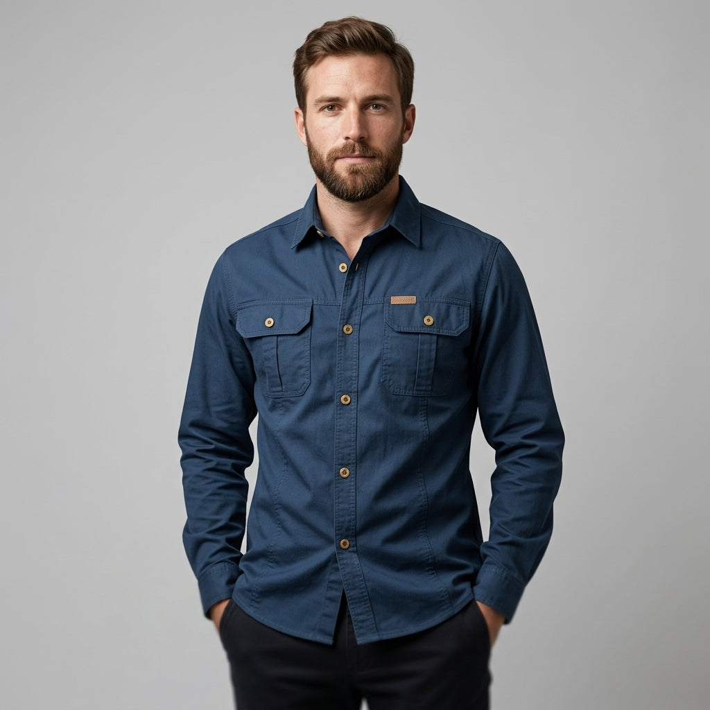 Chemise structurée hommes