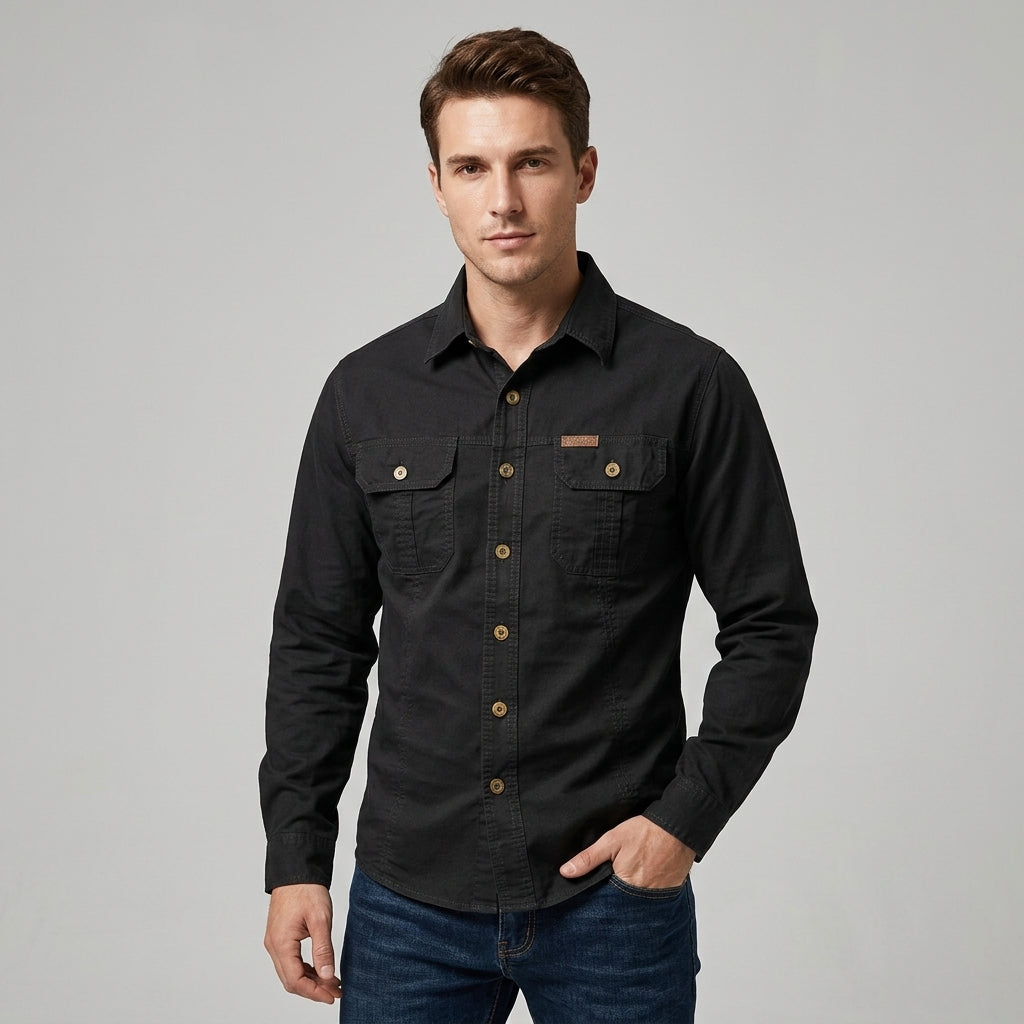 Chemise structurée hommes