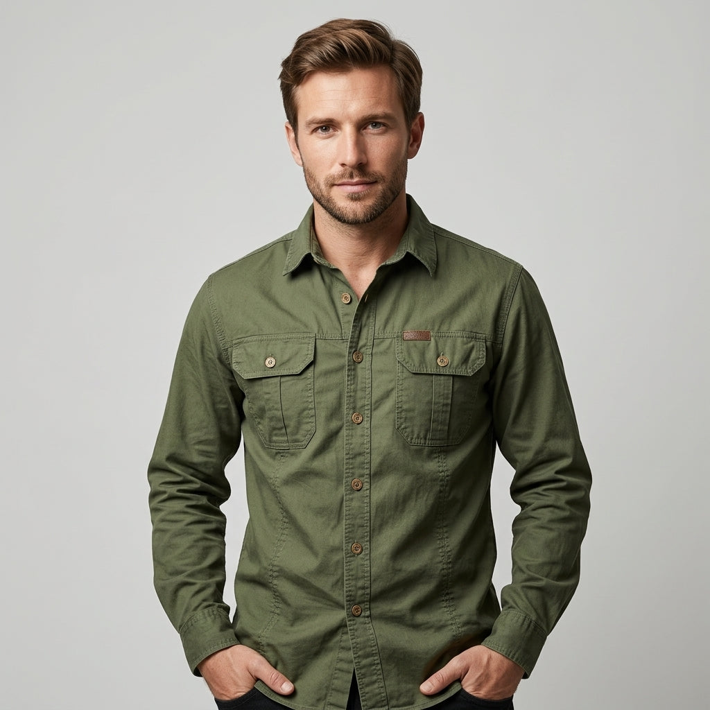 Chemise structurée hommes