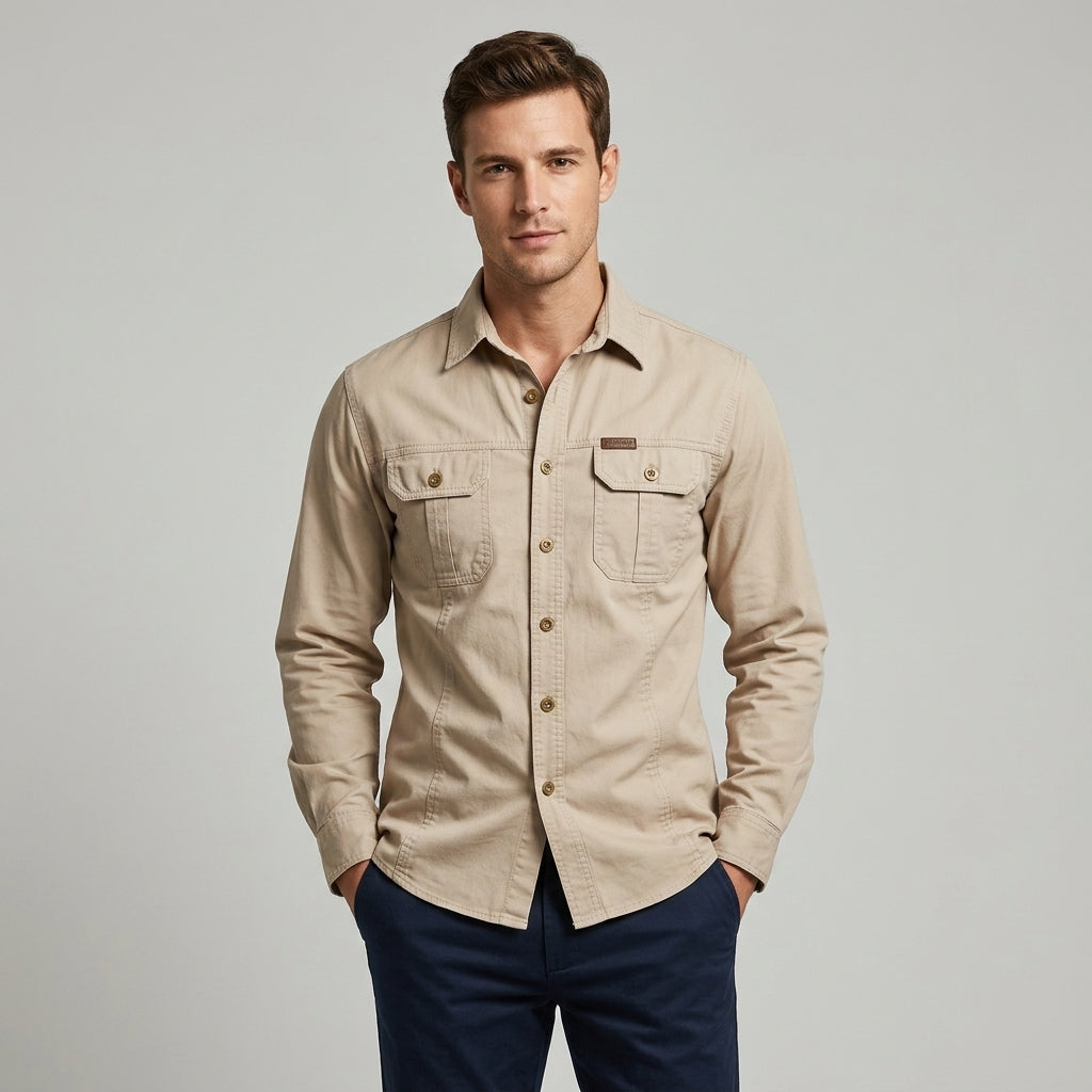 Chemise structurée hommes