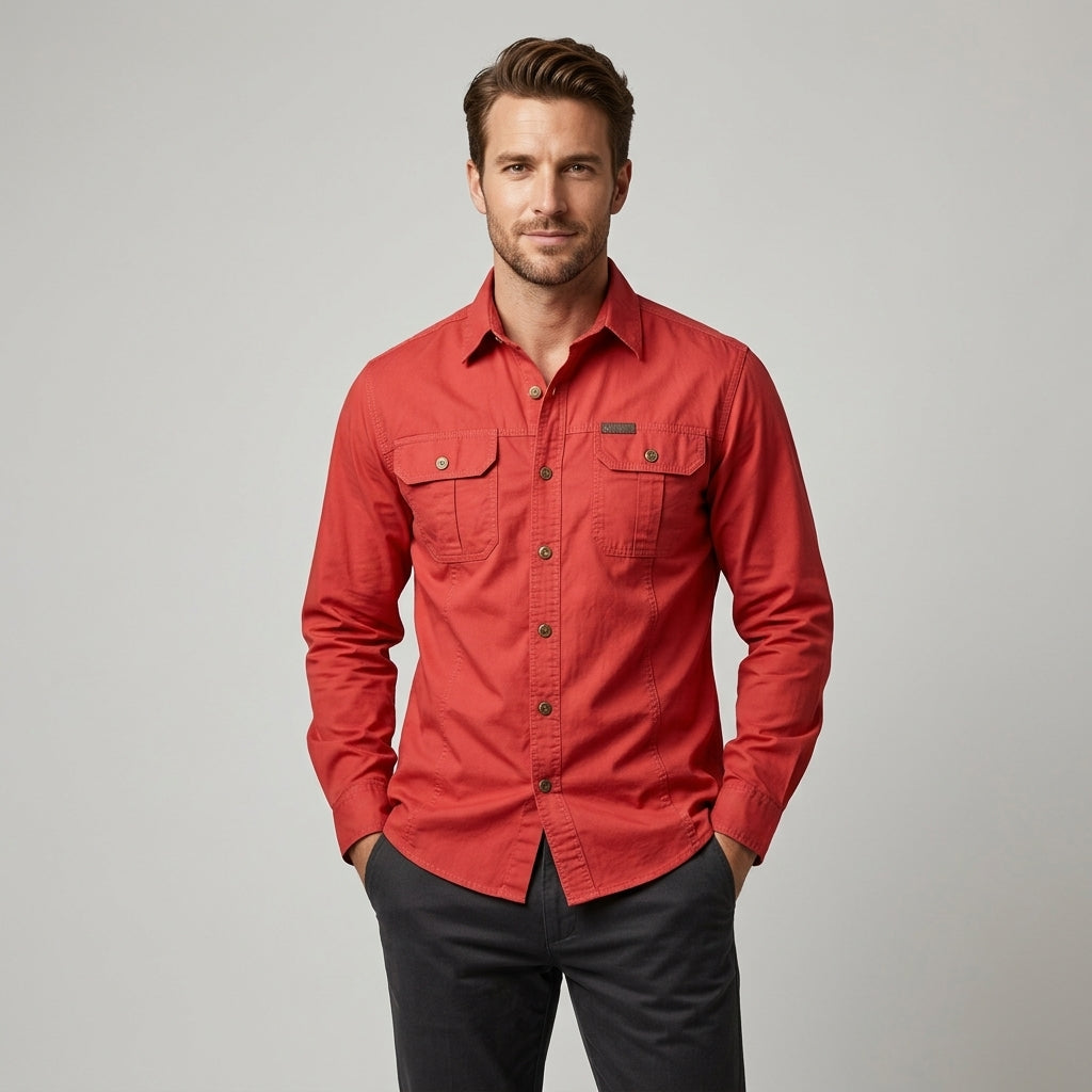 Chemise structurée hommes