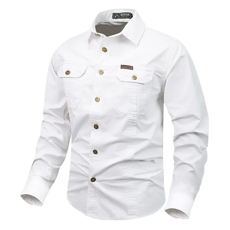 Chemise structurée hommes