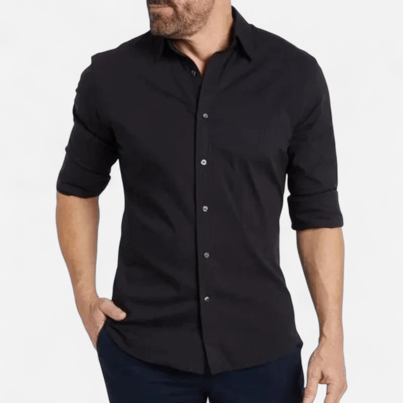 Chemise zip hommes