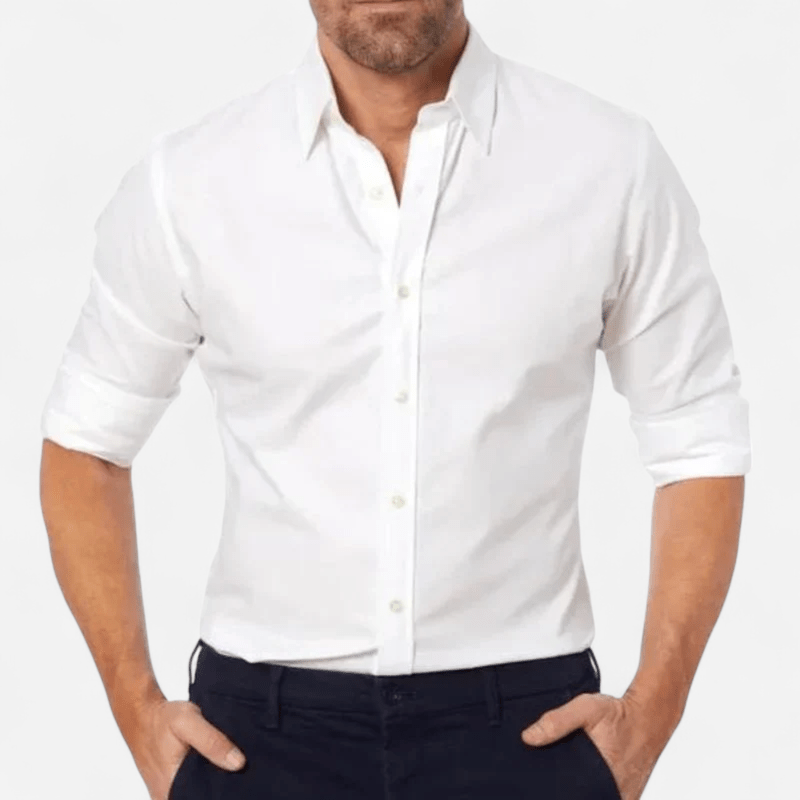 Chemise zip hommes