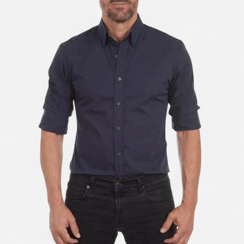 Chemise zip hommes