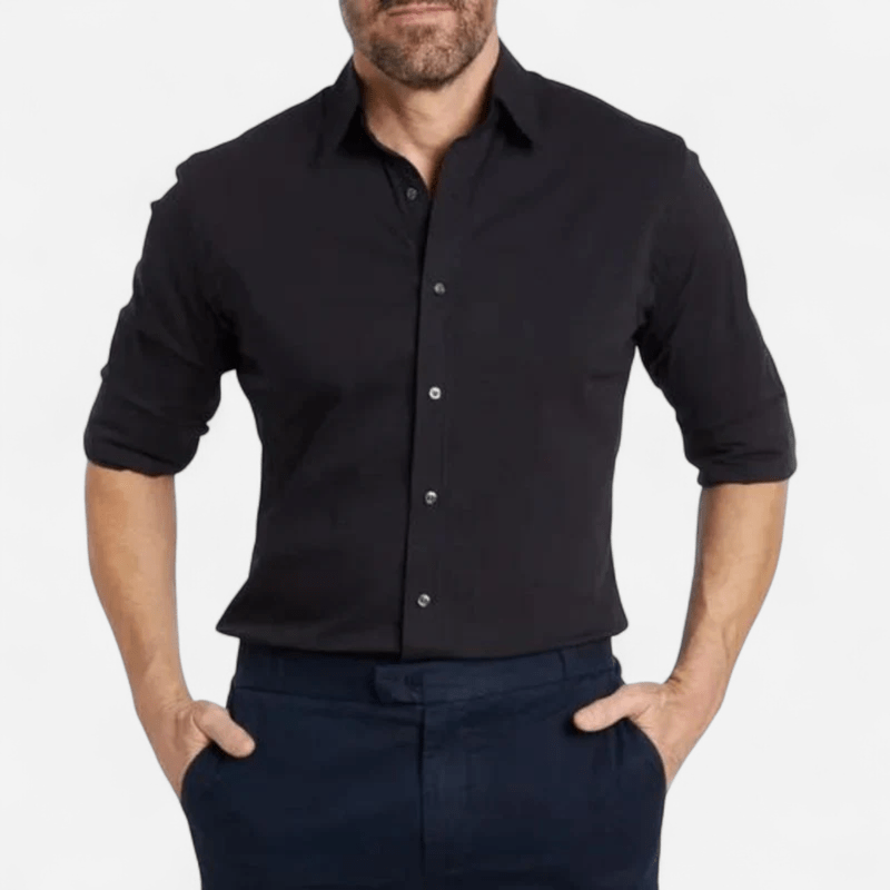 Chemise zip hommes