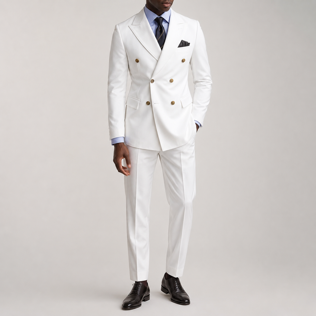 Costume croisé hommes