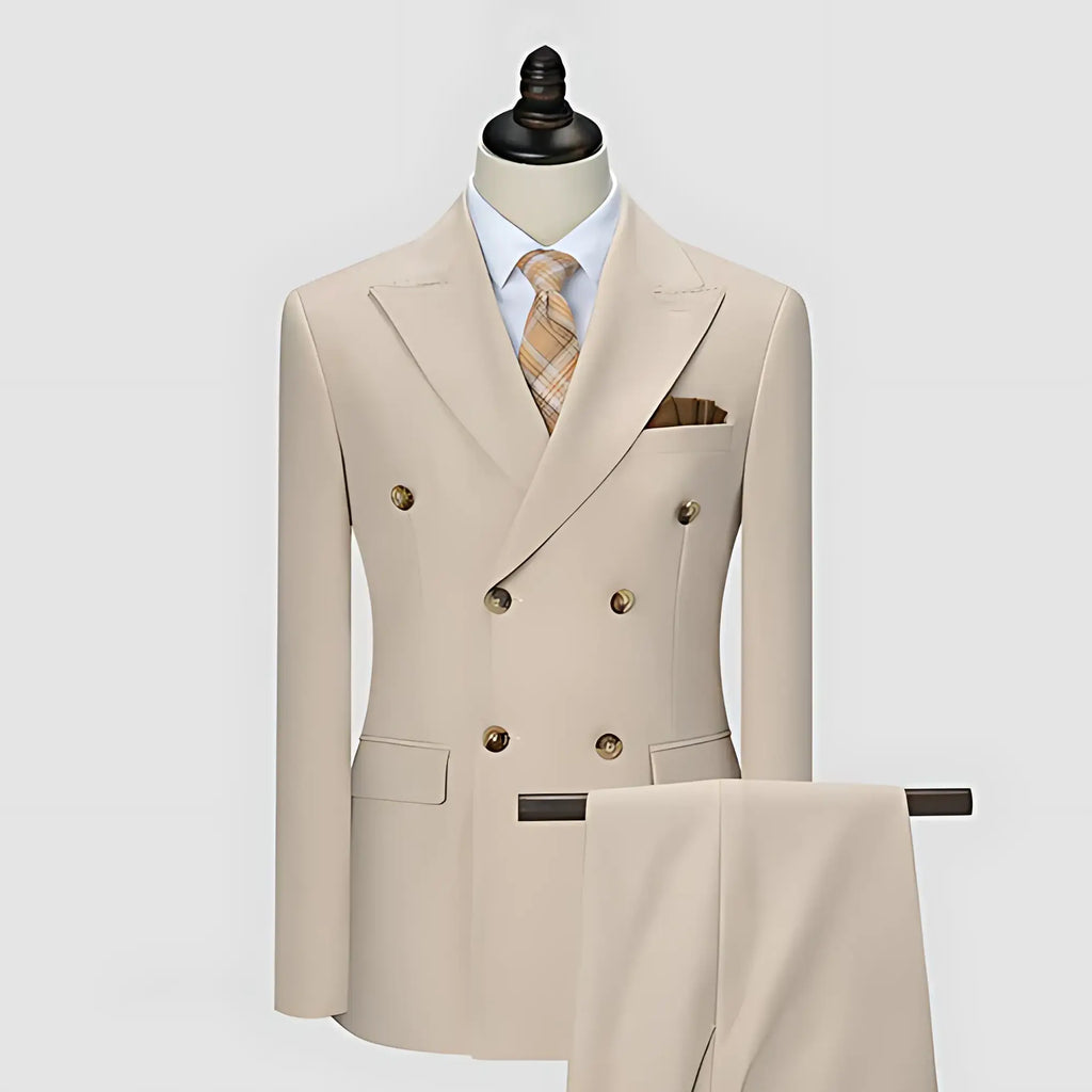 Costume croisé hommes