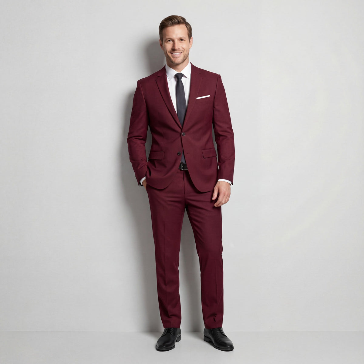 Costume homme deux pièces veste et pantalon