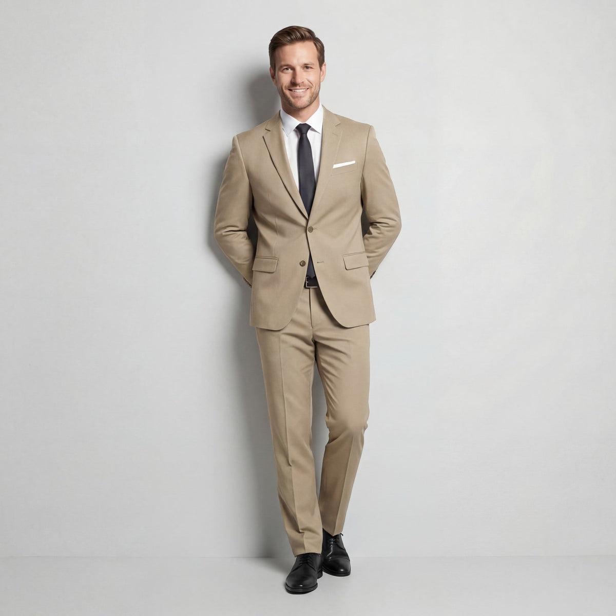 Costume homme deux pièces veste et pantalon
