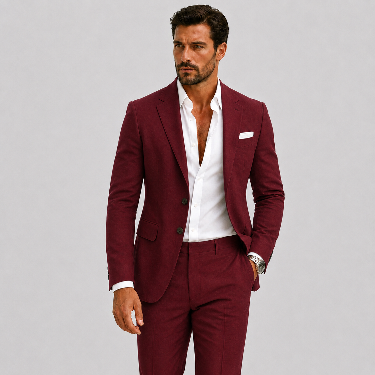 Costume homme en lin
