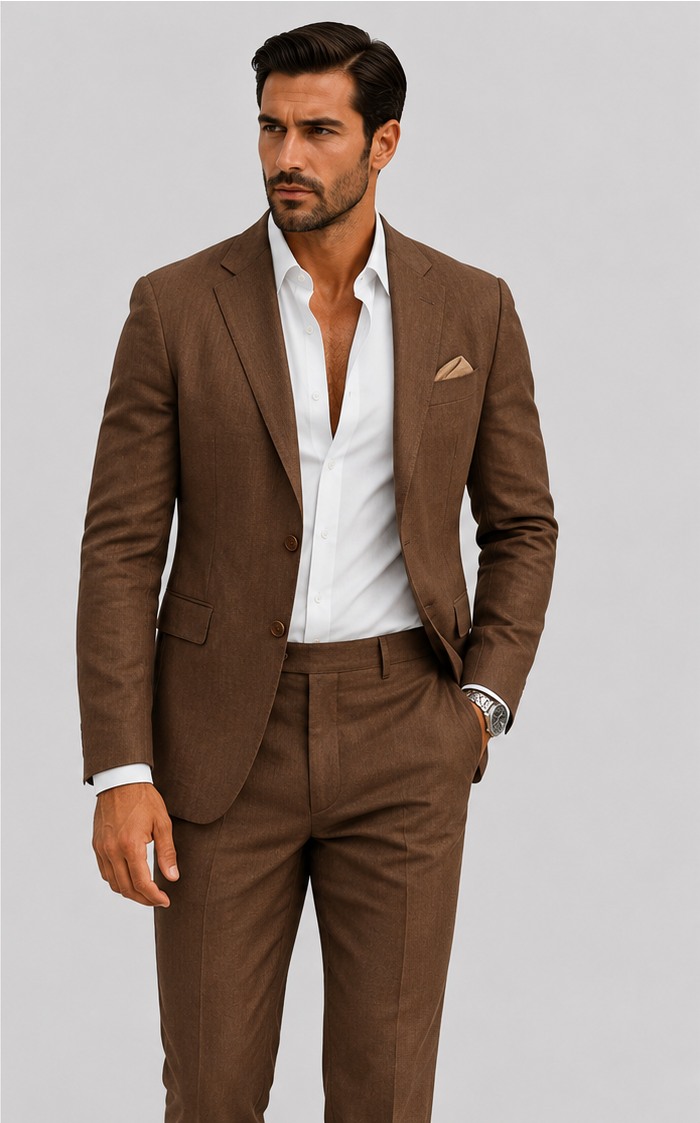 Costume homme en lin