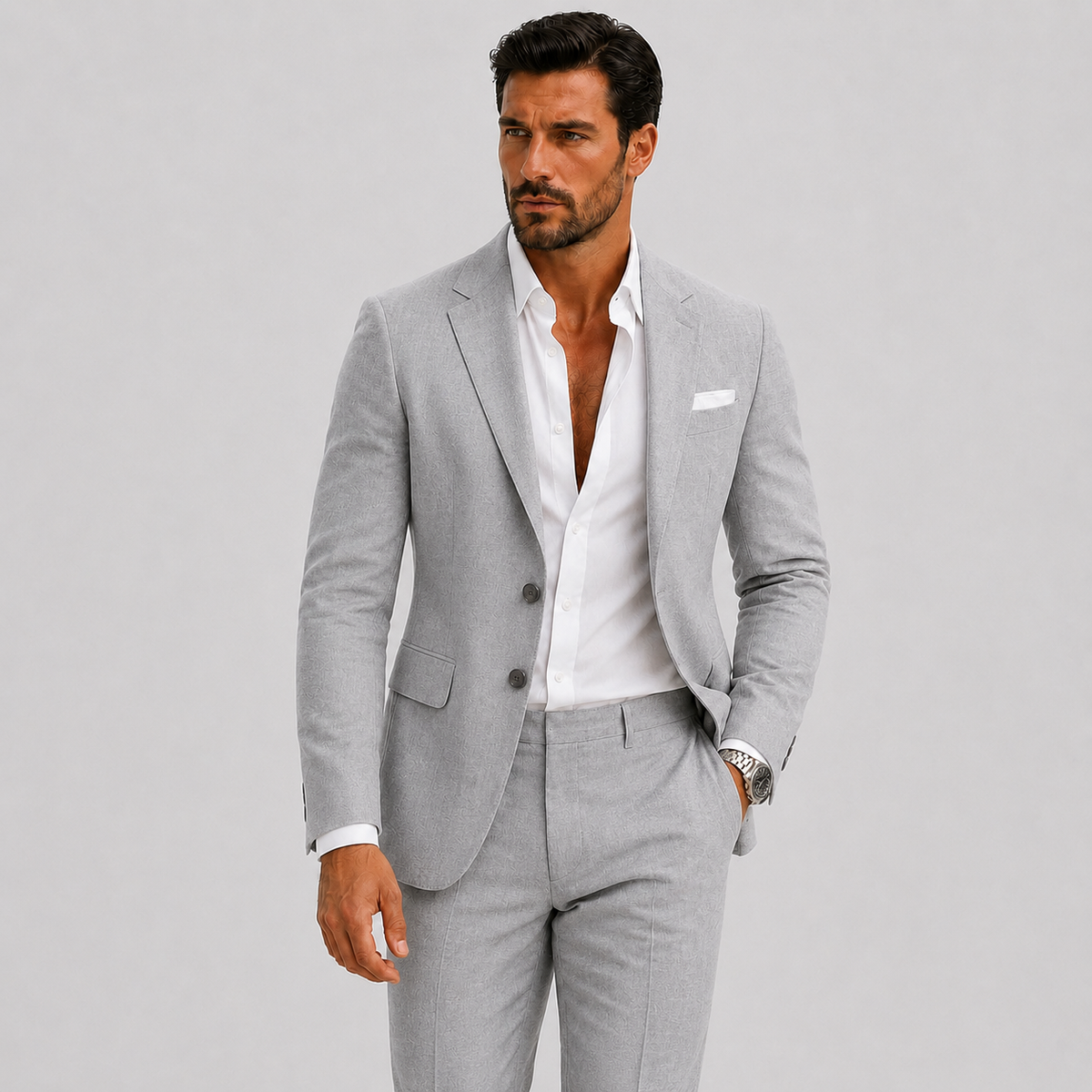 Costume homme en lin