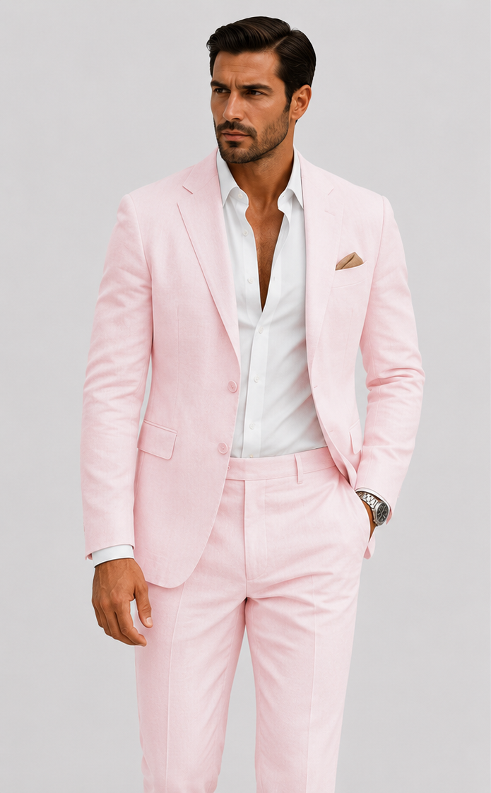 Costume homme en lin