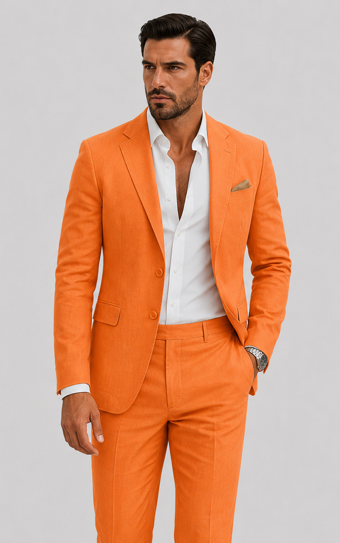Costume homme en lin