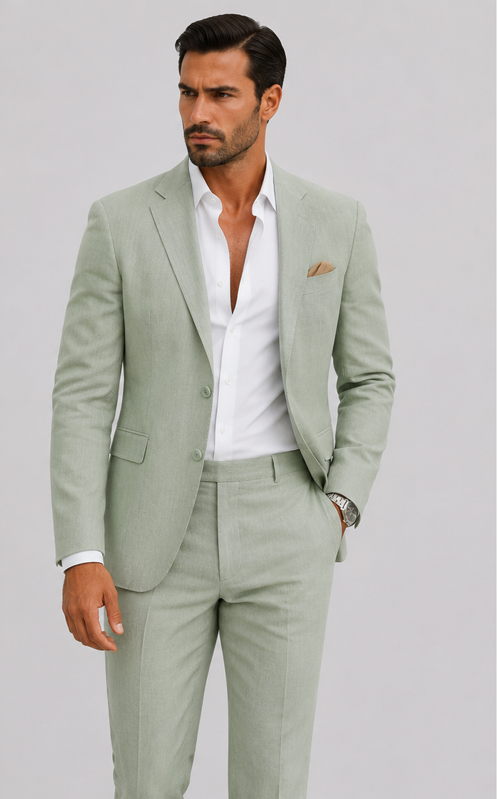 Costume homme en lin