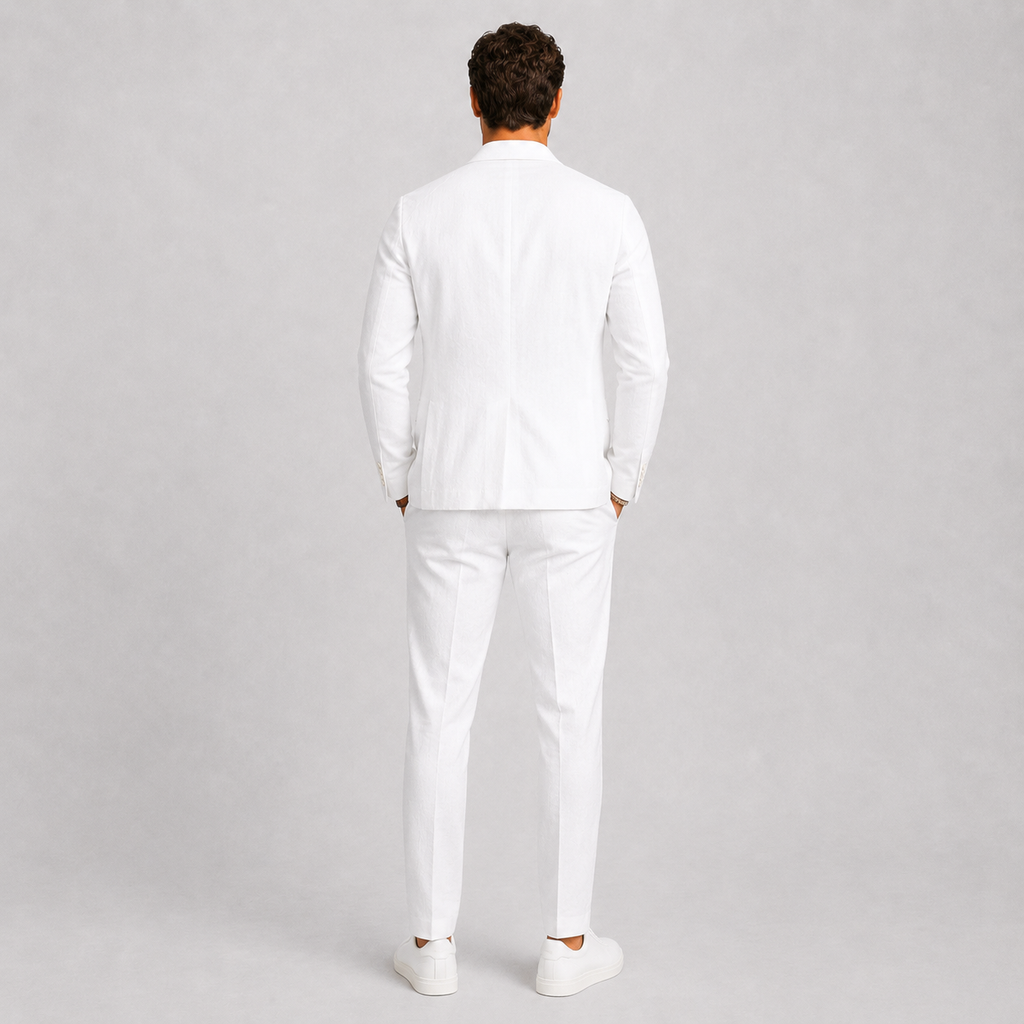 Costume lin hommes