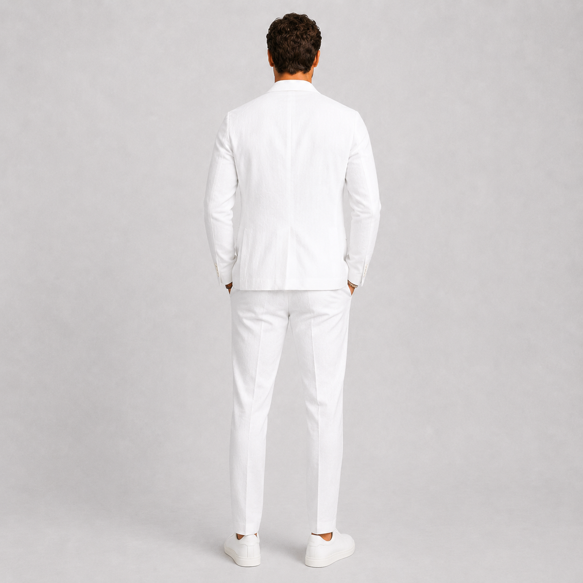 Costume lin hommes