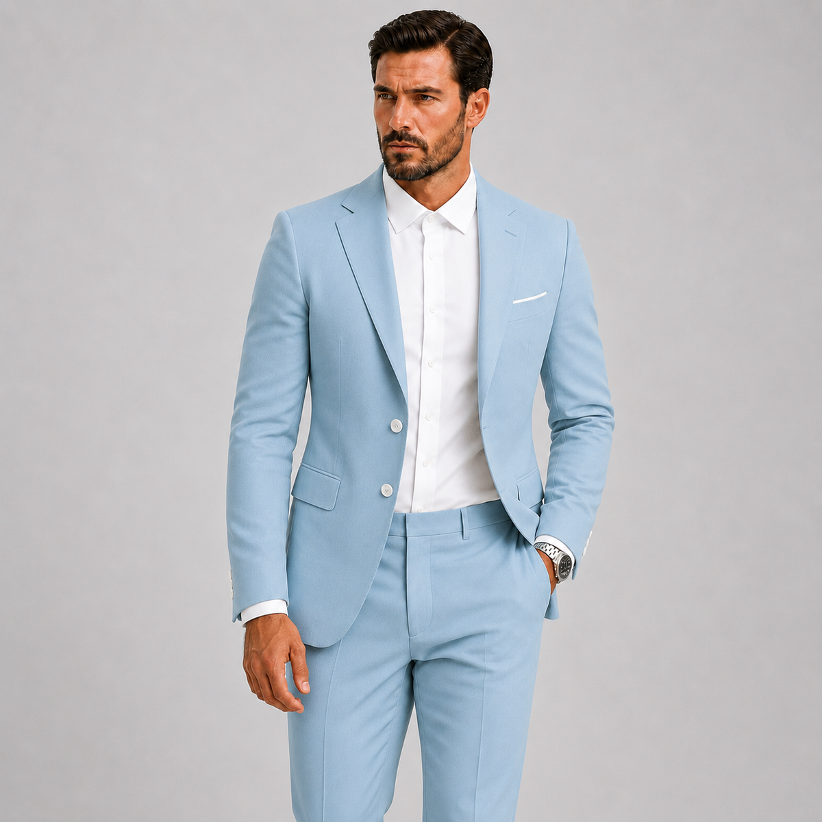 Costume slim fit pour hommes